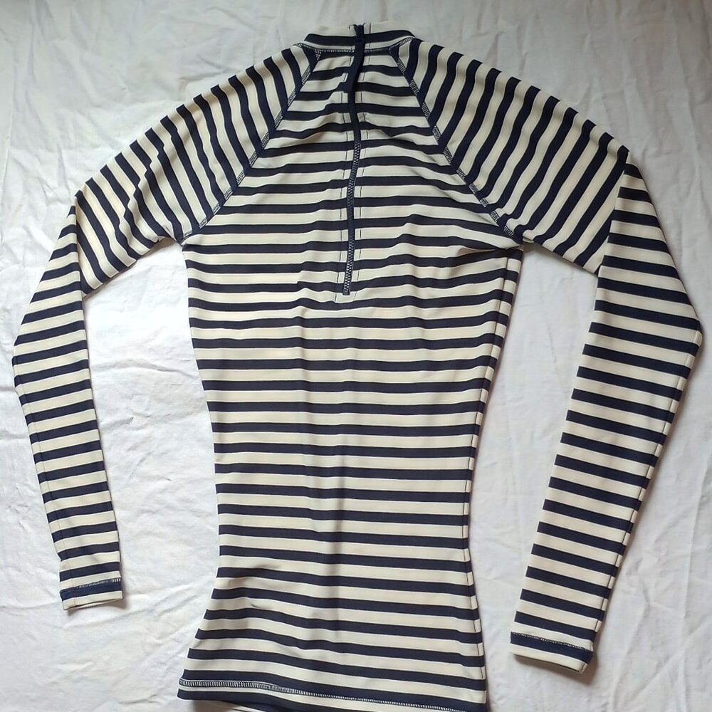 J. Crew Rashguard/swimshirt XXS for women striped - Picture 1 of 4